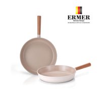 ERMER 에머 세라믹 IH 후라이팬 2종(24cm+28cm)