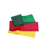 세라밴드 세트 THERABAND Bands Set Yellow & Red Green, Beginner