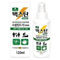 벅스탄 모기 작은 소참진드기 기피제 120ml  레몬향 _P313733330