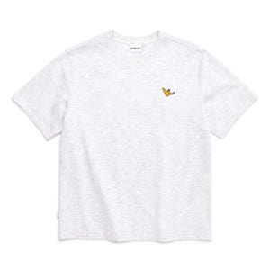 [마크곤잘레스] 엔젤 와펜 반팔 티셔츠 - L/GREY Z252UST010091