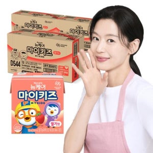 [본사공식몰] 뉴케어 마이키즈 딸기맛 150ml 72팩 어린이 아기 균형 영양음료 간식 밥안먹는 아이 뉴케어 마이키즈