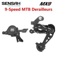 SENSAH-MX9 1x9 단 그룹세트  MTB 산악 자전거 시프터  9 단 후방 변속기