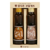 [우체국쇼핑] [우체국쇼핑] 참다온기름세트 640ml(참기름320ml+들기름320ml)