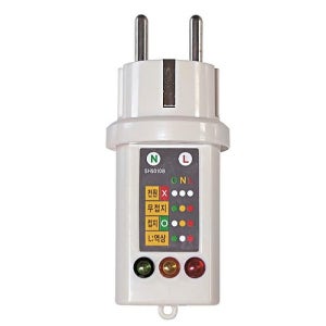 콘센트 접지확인 시험기 (SH-5010B) / 상품코드:179309