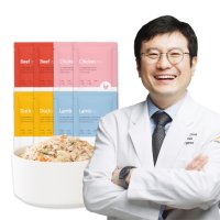 씽크라이크펫 강아지 화식 자연식 90g 소 2팩 + 닭 2팩 + 오리 2팩 + 양 2팩