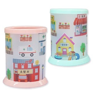 정다운 우리동네 연필꽂이(5인용) 유치원 어린이집 봄만들기 diy 키트