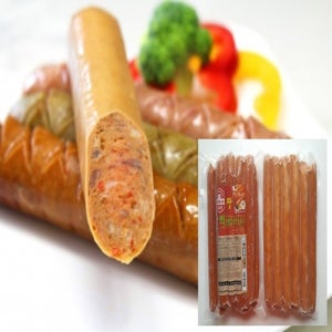 도나우 빅청양고추 소세지 1.35 kg 14 팩으로 구성된 제품