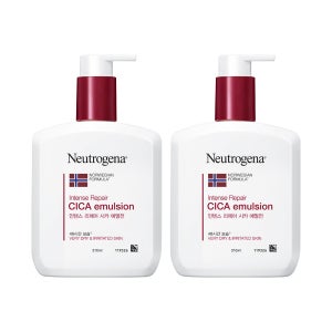 [롯데백화점] 뉴트로지나 인텐스리페어 시카에멀젼310ml x 2개 LE1213012231