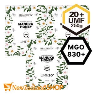 헬스윈 마누카꿀 UMF20+(MGO830+) 250g 3개