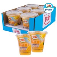 [트레이더스]Dole 후룻컵 망고 198g x 6개입 컵과일 디저트