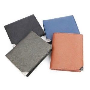 백스테이 ES175B모던 심플 중지갑