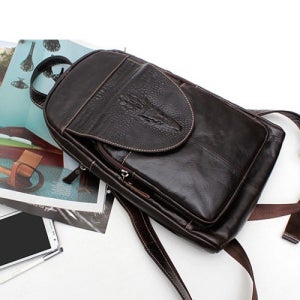 백스테이 BM0185  가죽 캐주얼 슬링백/바디백/보조가방/여행가방