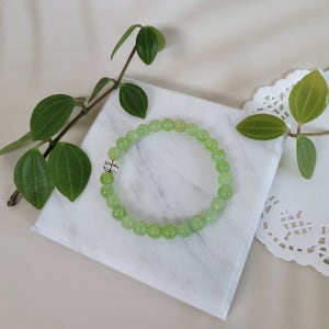 싱그러운 페리도트 원석팔찌, 아쿠아민트