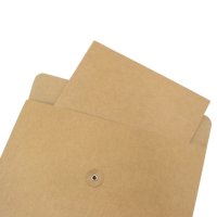고급 끈 종이 서류 봉투 단추 크라프트 재질 크래프트 크래프트지 크라프트지 각봉투
