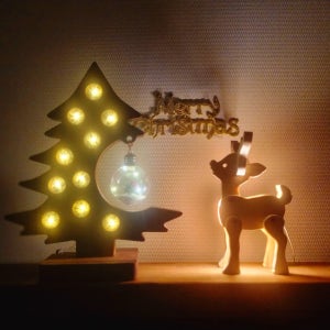 [🎄팔로우이벤트]🪵우드 미니트리&빅트리 무드등, 아이디어픽