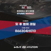 뒷 후 범퍼 레일 (866304H010)