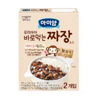 [아이얌] 우리아이 바로먹는 짜장소스 160g(80gx2봉지)