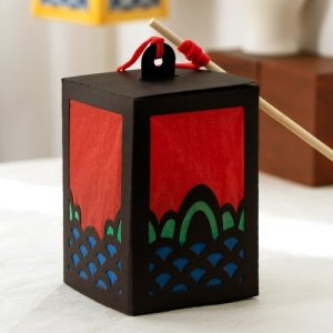 종이 청사초롱 등 만들기 겨울 전통 새해  diy 키트 놀이