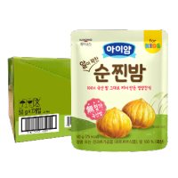 [아이얌] 알이 꽉찬 순찐밤 50g×7개 / 1box