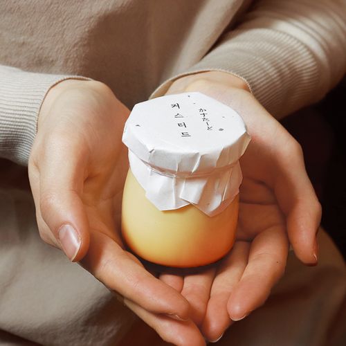 일본 수제 커스터드 푸딩