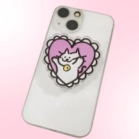 [머머스룸] vintage heart cat smart tok 고양이 스마트톡