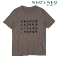 [WHOS WHO] Triangle Print S/S Tee 삼각형프린트티