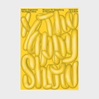 [마이온프라이빗] 스테판 사그마이스터 Stefan Sagmeister- The Happy Show (액자포함) 90.5×128