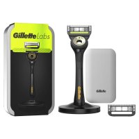 Gillette Labs 질레트 랩 익스폴레이팅 면도기 마그네틱 스탠드 블랙 골드 에디션