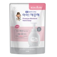 아이깨끗해 프리미엄 모이스처 핸드워시 퓨어로즈 리필  400ml  1개