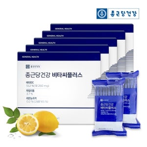 [기타][종근당건강] 비타씨플러스 비타민C 5박스(100포)
