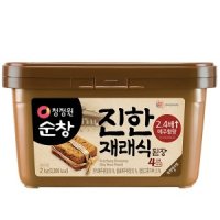 대상 청정원 순창 진한 재래식된장 2kg 1개