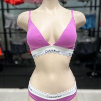 CALVIN KLEIN UNDERWEAR 여성 모던코튼 라이틀리 라인드 트라이앵글 브라 QF5650BIH