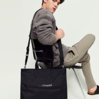 질스튜어트 악세서리 남성 22FW PAPER BAG 페이퍼백 나일론 토트백 호라이즌 JUBA2F763BK