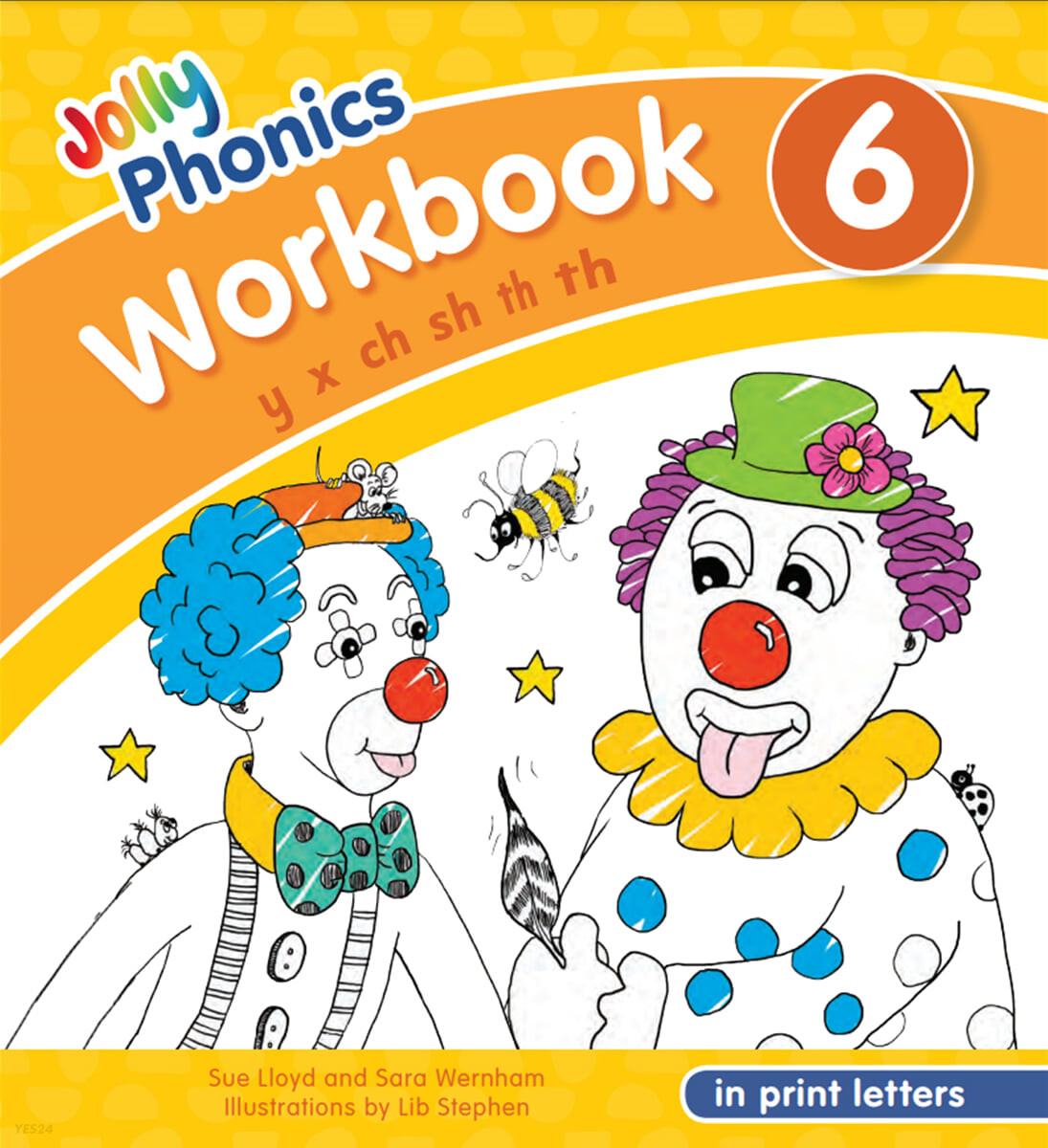 Jolly Phonics Workbook 6: In Print Letters (American English Edition) (정자체 (in print letters))