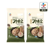 CJ제일제당 CJ 가쓰오 메밀생면 1136 8g 4인분 x2개