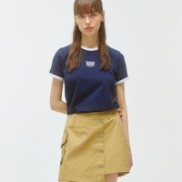 MARITHE FRANCOIS GIRBAUD W CLASSIC LOGO RINGER TEE