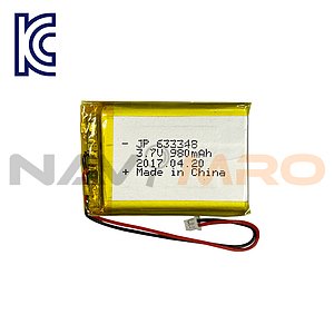 리튬폴리머 KC인증 충전지 JP633348 980mAh / 상품코드:310735