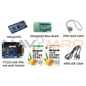 STM32 EVB Cortex-M3 망고 M32 보드 기본패키지 2 / 상품코드:432079