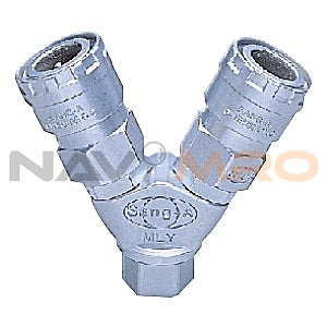 상아 에어 라인 카플러 (2구)