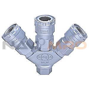 상아 에어 라인 카플러 (3구)