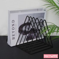 삼각 LP꽂이 VINYL LP거치대 메거진랙 잡지꽂이 책진열대