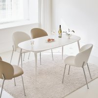 아이엔지홈 블랑쉬 세라믹 식탁 테이블 라운드 1400