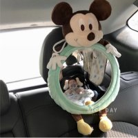 디즈니 미키 미니 미피 자동차 뒤보기거울 후방 거울 - C