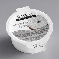 RASKAS 라스카스 크림 치즈 스프레드 포션 컵 21g 100개