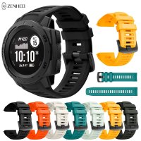 Garmin Instinct 스마트 워치 밴드용 실리콘 시계 밴드 스트랩