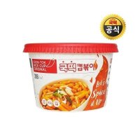 추억의국민학교떡볶이 국떡 컵볶이 오리지널 163g