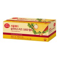 서울우유 체다슬라이스치즈 1800g 멀티 x 2개