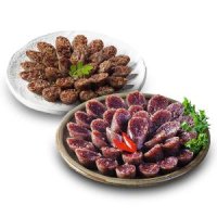 백암순대 찰순대 1kg 야채순대 1kg 밀키트 간식 술안주