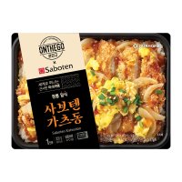 아워홈 온더고 정통 일식 사보텐 가츠동 355g