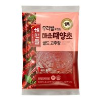 CJ 해찬들 우리쌀로 만든 매운 태양초골드 고추장 소스 900g 1개 전통장
